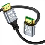 CABLES MONITOR HDMI M-M 2m v2.1 8K HDR Angled Upward EXTRALINK