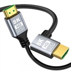 CABLES MONITOR HDMI M-M 2m v2.1 8K HDR Left-Angled EXTRALINK