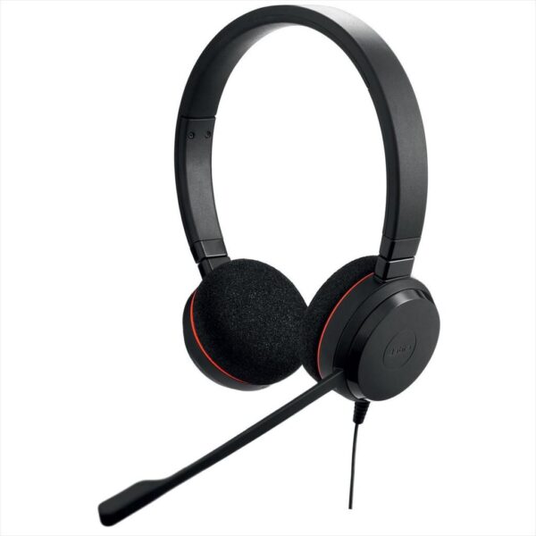 HEADPHONES JABRA EVOLVE 20 MS stereo USB-C/А Adapter w/microphone,4999-823-169