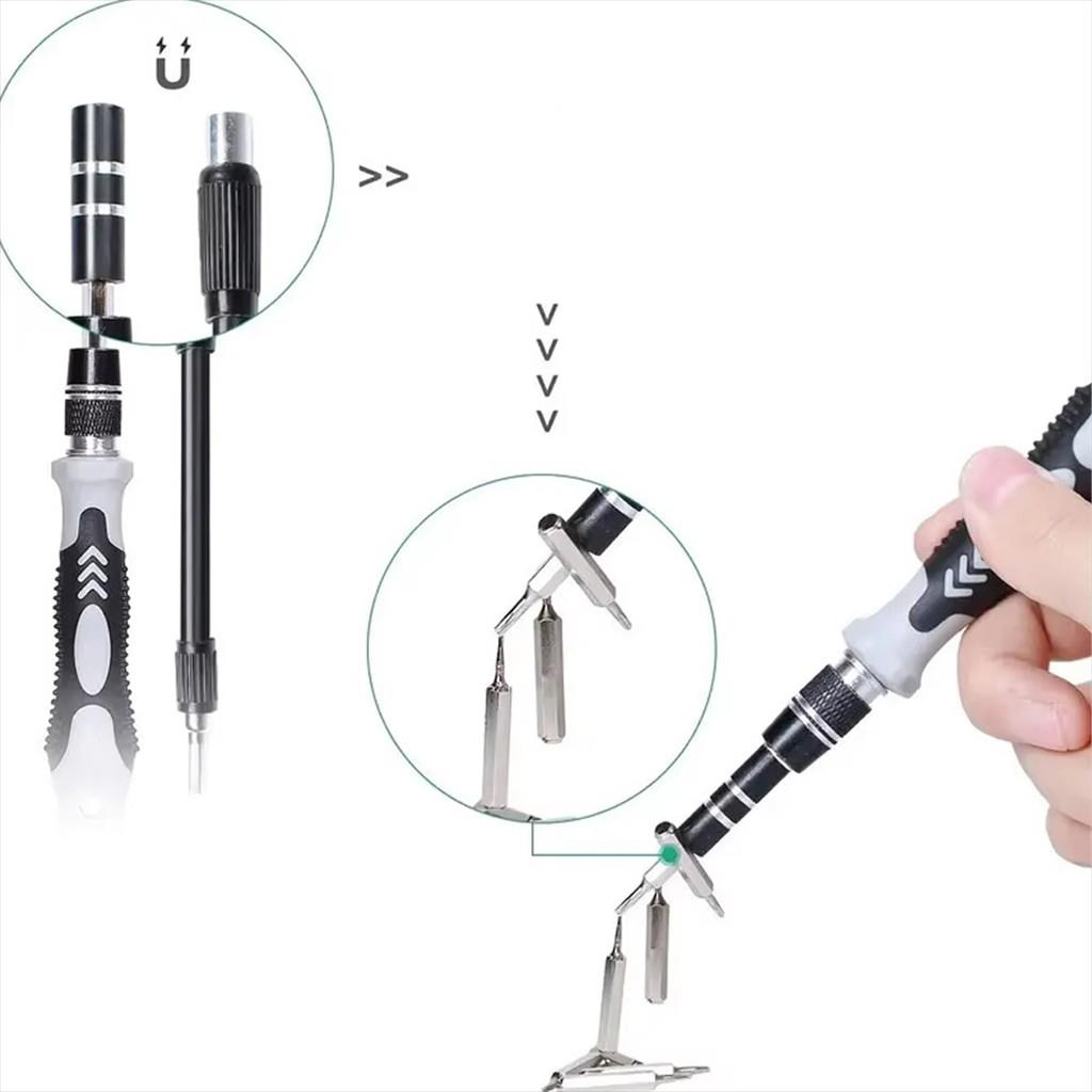 TOOL EXTRALINK 115W1-1308 Precision Screwdriver Toolkit 115 in 1 - Image 2