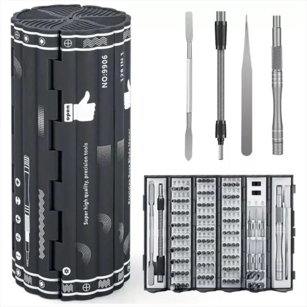 TOOL EXTRALINK 128W1-1307 Precision Screwdriver Toolkit 128 in 1