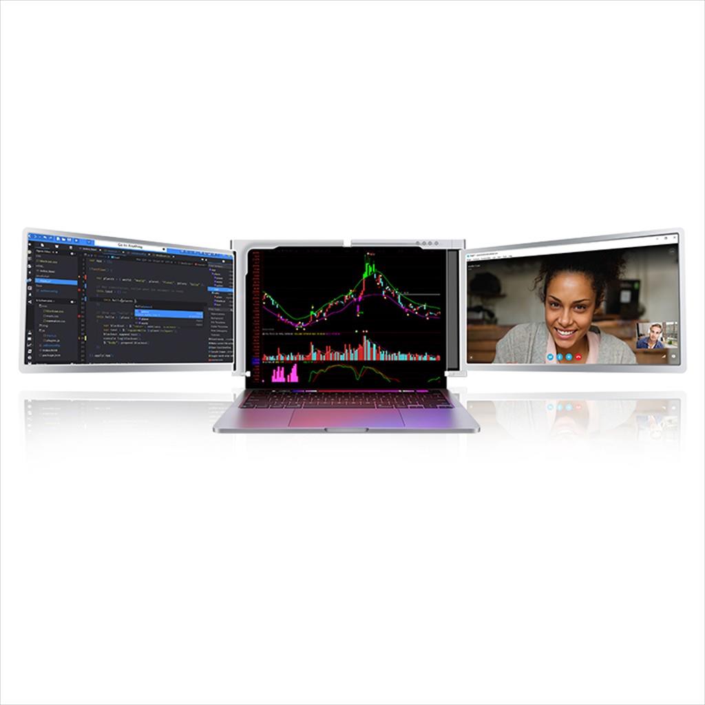 NB 2-SCREEN MONITOR 15" EXTRALINK S600, IPS FULLHD, 15"-17.3" - Image 2