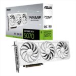 VGA ASUS RTX 5070 PRIME OC WHITE 12GB GDDR7, 3xDP, 1xHDMI, 90YV0M19-M0NA00