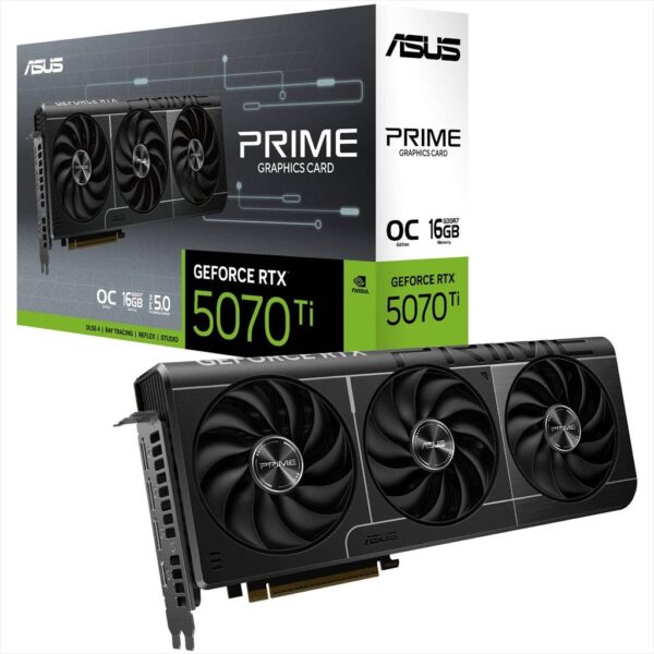 VGA ASUS RTX 5070 Ti PRIME OC Edition 16GB GDDR7, 3xDP, 1xHDMI, 90YV0MF0-M0NA00