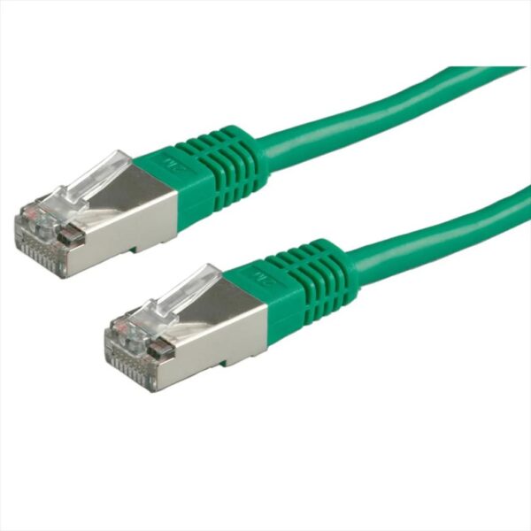 CABLES NET PATCH S/FTP CAT6 1m green (PiMF) PoE BC Secomp, 21.99.1333-200