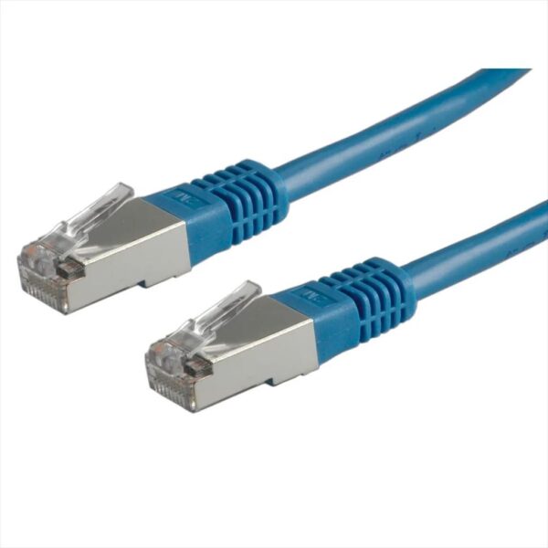 CABLES NET PATCH S/FTP CAT6 1m blue (PiMF) PoE BC Secomp, 21.99.1334-200
