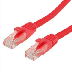 CABLES NET PATCH UTP CAT6a Class EA BC 0.5m red Secomp, 21.99.1420-100