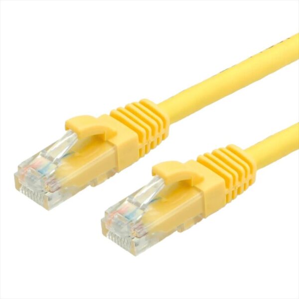 CABLES NET PATCH UTP CAT6a Class EA BC 0.5m yellow Secomp, 21.99.1430-100