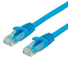 CABLES NET PATCH UTP CAT6a Class EA BC 0.5m blue Secomp, 21.99.1450-100