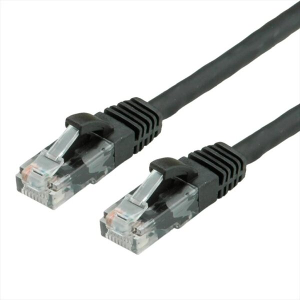 CABLES NET PATCH UTP CAT6a Class EA BC 0.5m black Secomp, 21.99.1460-100
