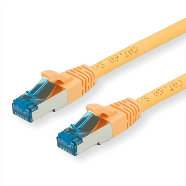 CABLES NET PATCH S/FTP CAT6A 0.5m yellow (PiMF) PoE BC Secomp, 21.99.1930-100