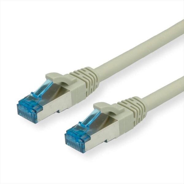 CABLES NET PATCH S/FTP CAT6A 5m gray (PiMF) PoE BC Secomp, 21.99.0865-50