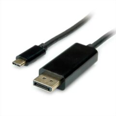 CABLES MONITOR TYPE-C to DP (v.1.2) M-M 1m Secomp, 11.99.5845-10