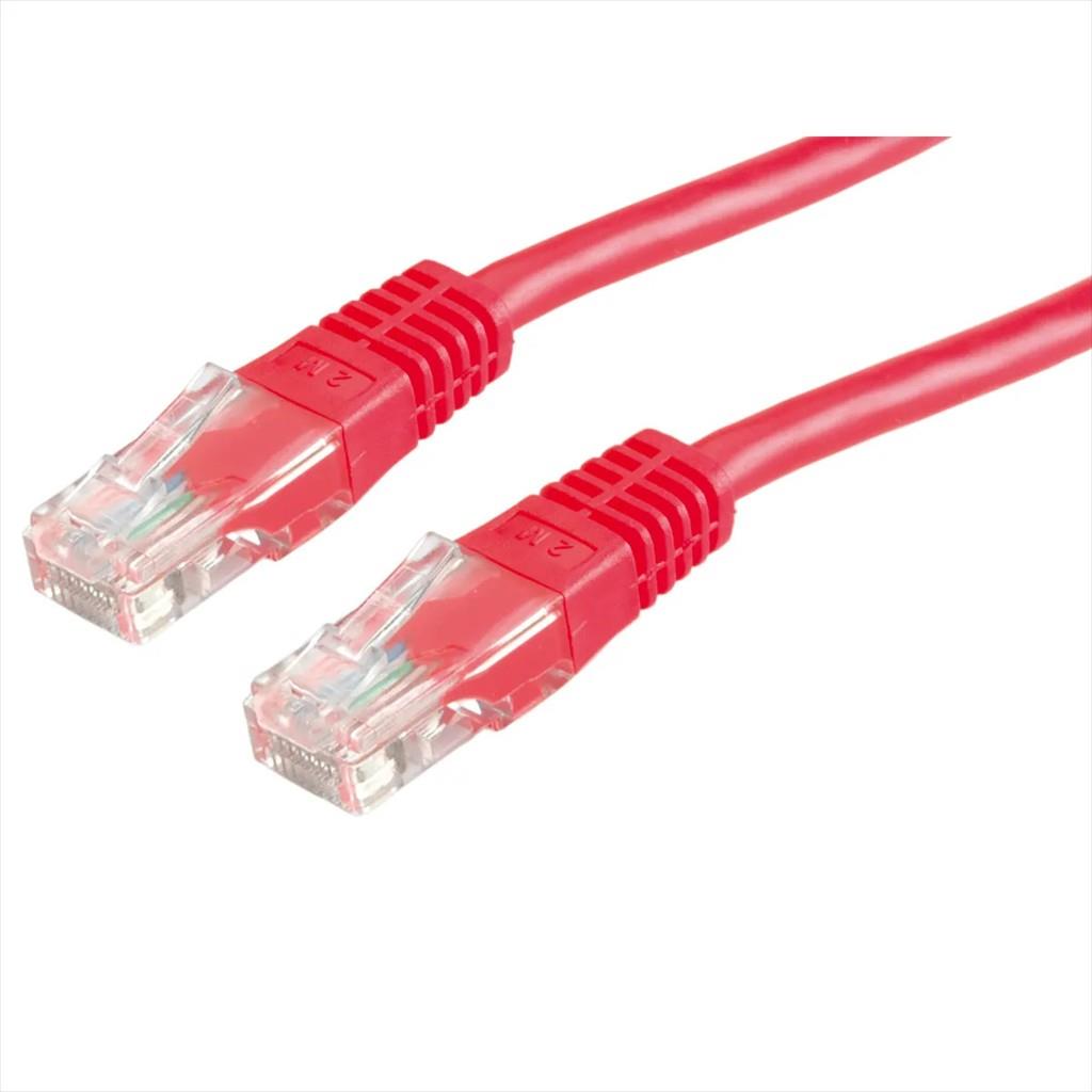 CABLES NET PATCH UTP CAT6/Class E CCA 1m Red Secomp, 21.99.1531-200