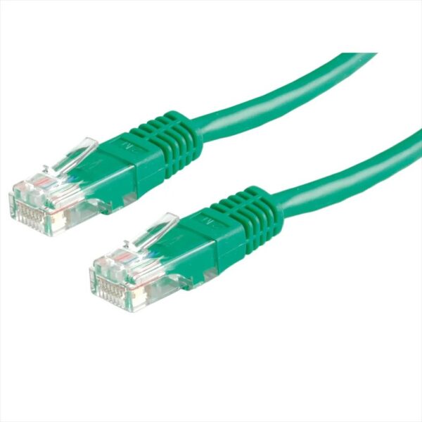 CABLES NET PATCH UTP CAT6/Class E CCA 1m Green Secomp, 21.99.1533-200