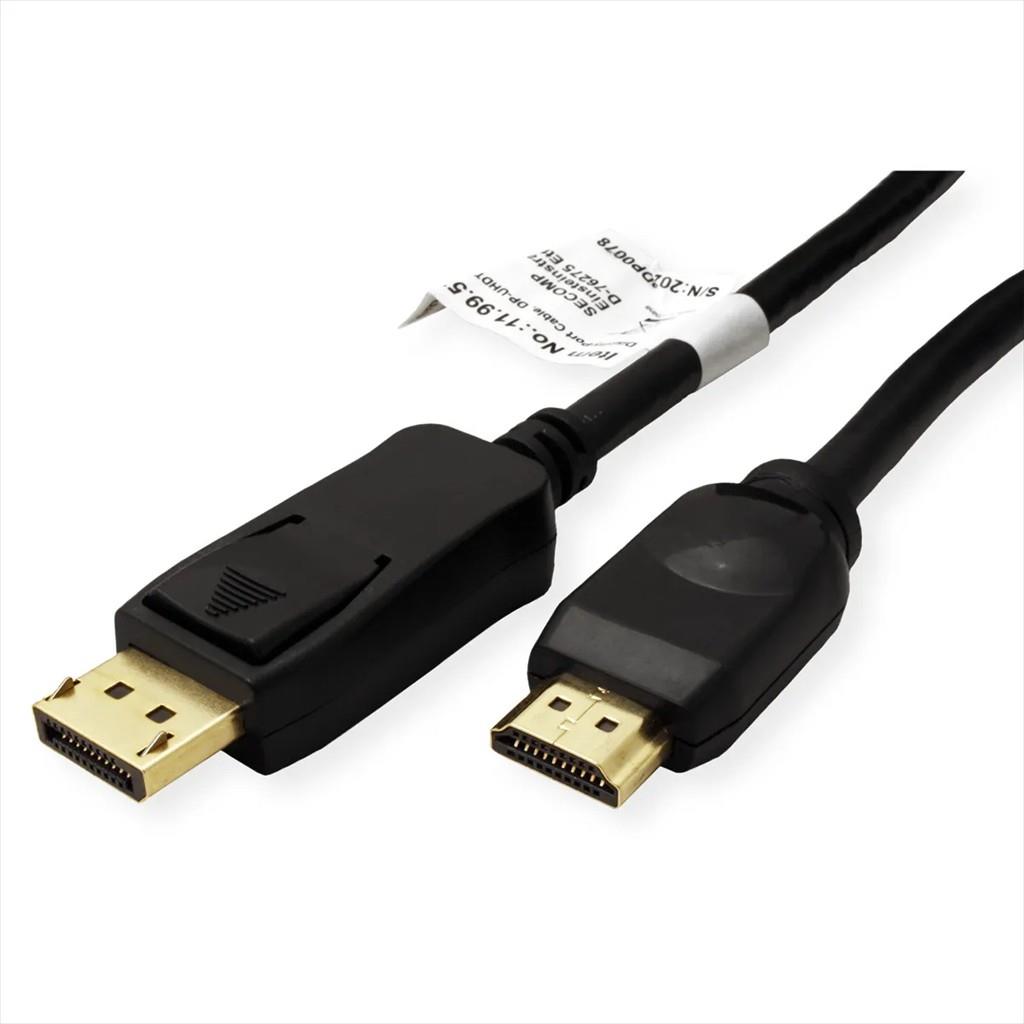 CABLES MONITOR DP to HDMI M-M 4K 60Hz 1M Secomp, 11.99.5785-10 - Image 3