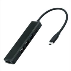 DOCKING STATION TYPE-C 5 in1, HDMI / 1 x USB 3.2 Gen 1 / 2 x1 USB 2.0/ Type-C PD max 100W/ Black / Secomp S3252-10