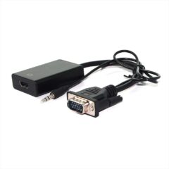 CONVERTOR VGA (M) TO HDMI (F)+ audio w/USB power Secomp, 12.99.3117-10