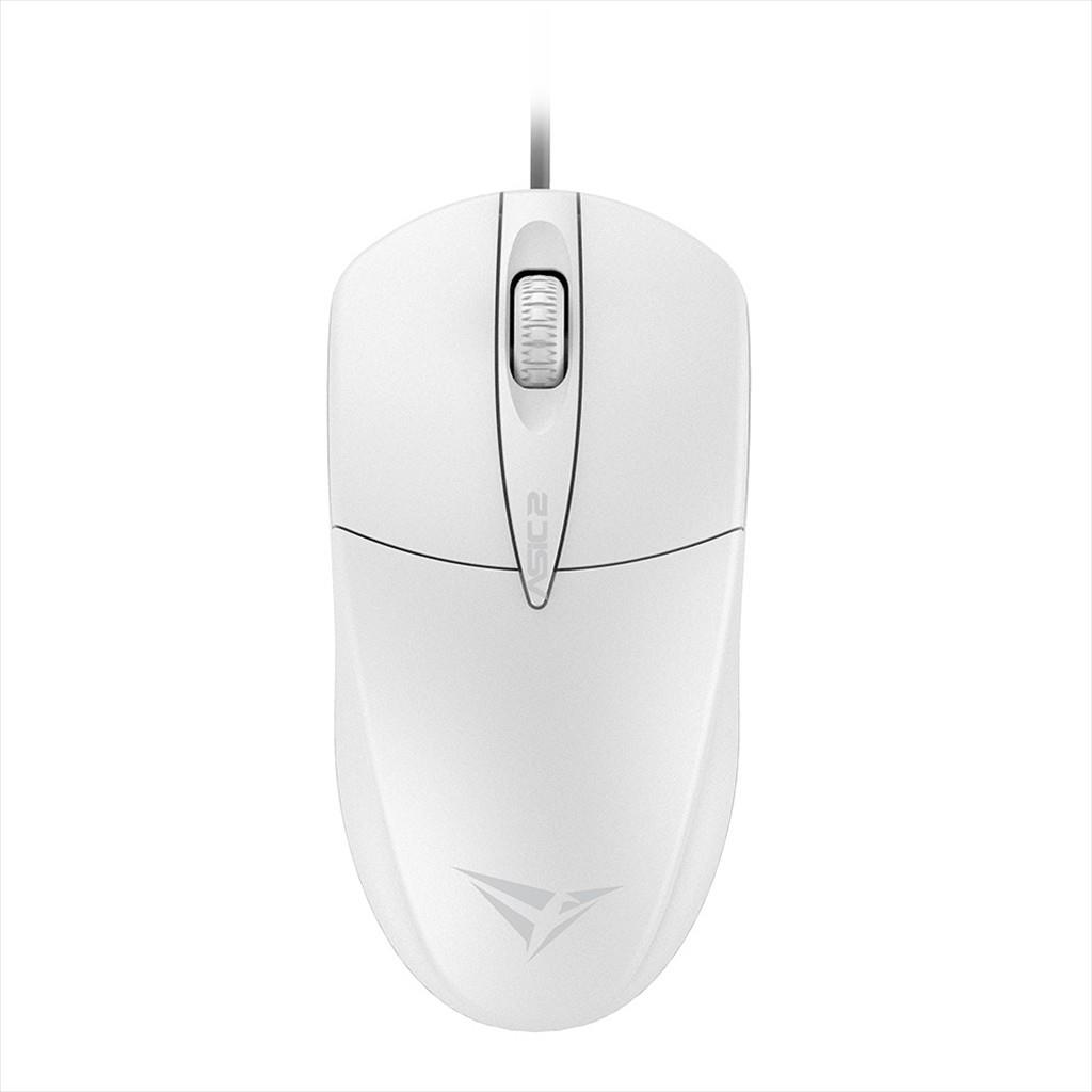 MOUSE WIRED USB ALCATROZ ASIC 2, 1600DPI, White