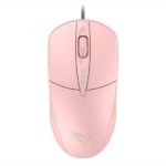 MOUSE WIRED USB ALCATROZ ASIC 2, 1600DPI, Pink