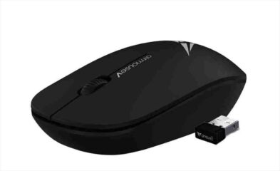 MOUSE WIRELESS ALCATROZ AIRMOUSE V, 2xAAA Battery included, Black