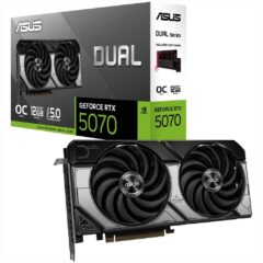 VGA ASUS RTX 5070 DUAL OC 16GB GDDR7, 3xDP, 2xHDMI, 90YV0M17-M0NA00