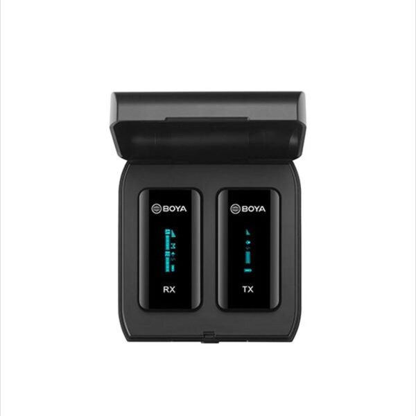 MICROPHONE WIRELESS SYSTEM BOYA, Ultra-Compact, 2.4Ghz,  BY-XM6-K1