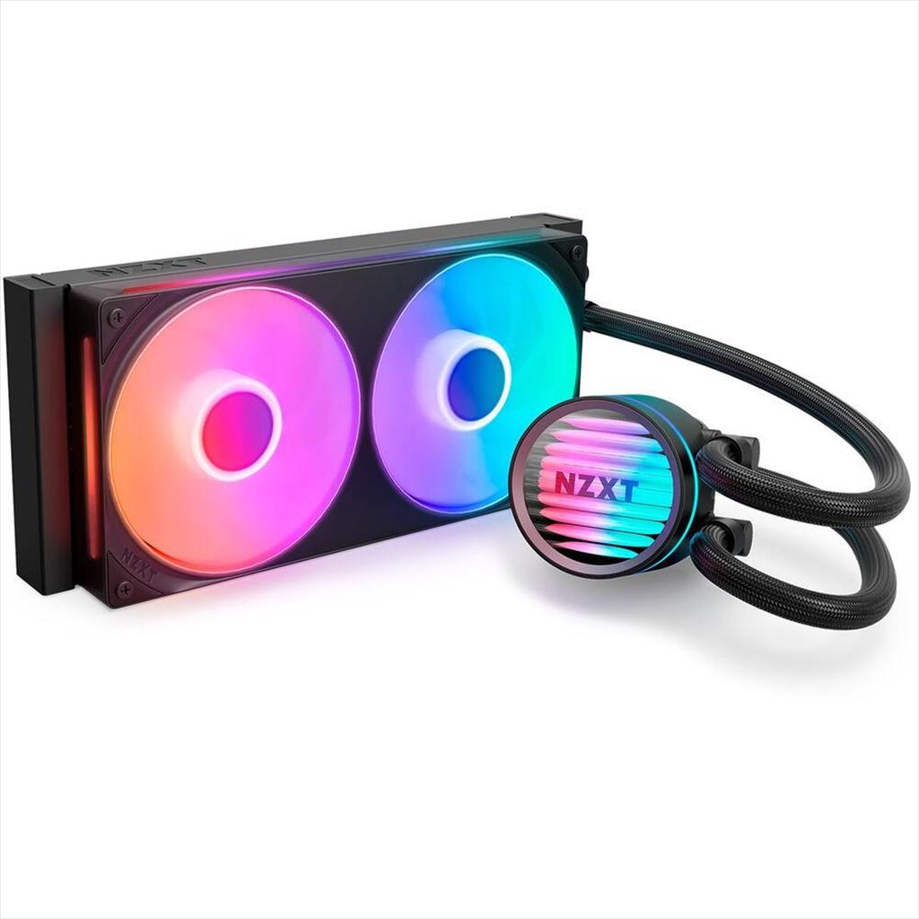 COOLERS CPU AIO NZXT Kraken Core 240 RGB, F240 RGB Core Fan, RGB LED Pump, Black, RL-KR24C-B1 - Image 3
