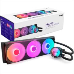 COOLERS CPU AIO NZXT Kraken Core 360 RGB, F360 RGB Core Fan, RGB LED Pump, Black, RL-KR36C-B1