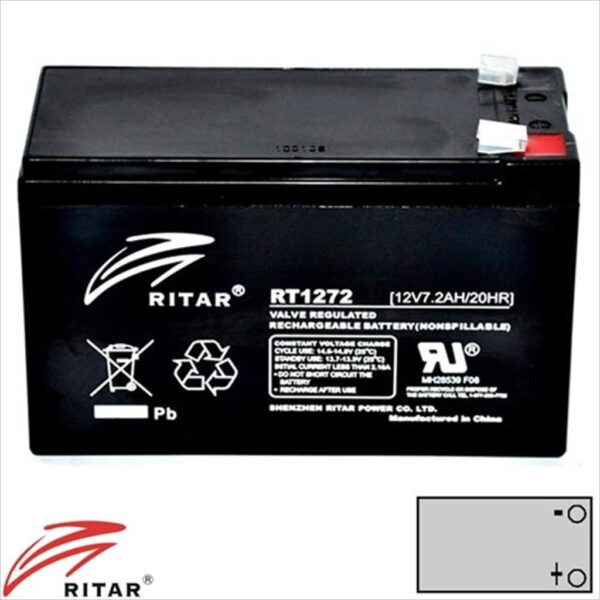 UPS BATTERY RITAR 6V 12Ah, RT6120