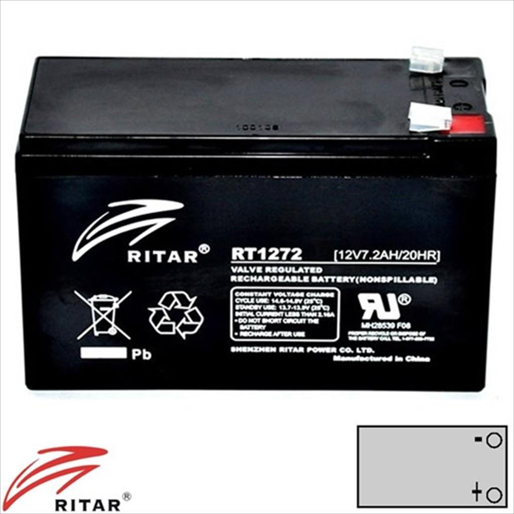 UPS BATTERY RITAR 6V 12Ah, RT6120