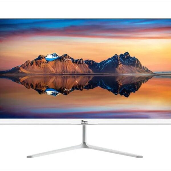 MONITOR 23,8" STAR SOLUTIONS F4, LED, 1920x1080, VA, 100Hz, VGA, HDMI, WHITE, vesa mount
