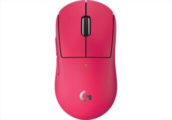 MOUSE WIRELESS USB LOGITECH G PRO X SUPERLIGHT 2C COMPACT (HERO 2 Sensor, Lightforce Switches) Pink 910-007545