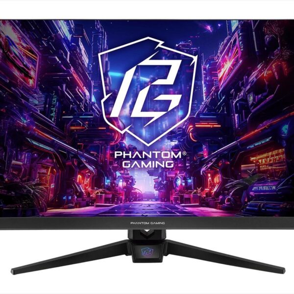 MONITOR 27" ASROCK PHANTOM GAMING PG27FFT1A, 1920 x 1080 at 180 Hz, IPS , AMD FreeSync Premium, 1ms, 2xHDMI 2.0, 1x DP, Swivel+Tilt, Speaker: 2Wx2, PG27FFT1A