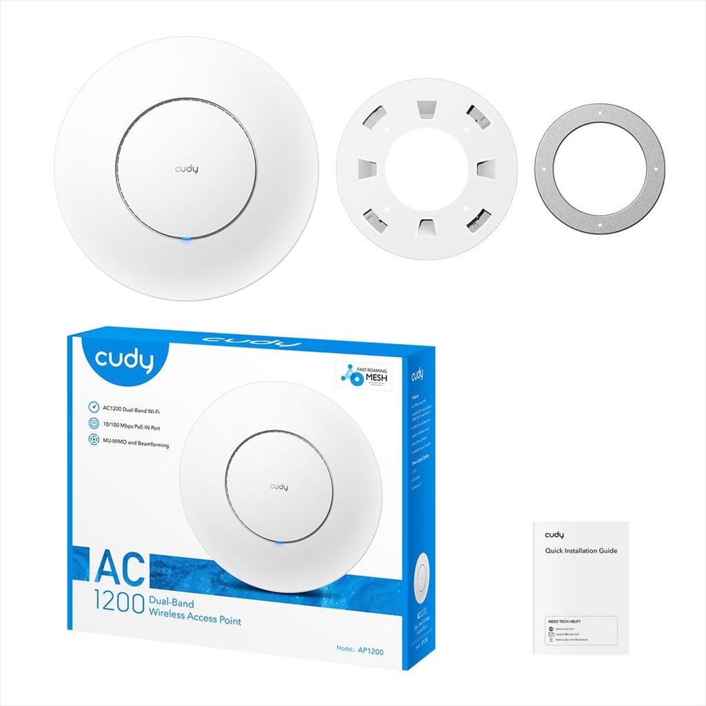 NET ACCESS POINT CUDY AP1200, 10/100 Ethernet PoE