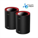 NET ROUTER MESH SYSTEM AX3000 Dual Band, CUDY M3000 (2-Pack), 2.4/5 GHz, 574 - 2402 Mbps, BLACK