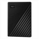 EXTERNAL HDD 2,5" 4TB WD MyPassport USB 3.2 Gen 1, BLACK,  WDBPKJ0040BBK-WESN/1