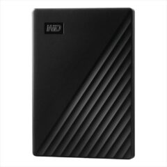 EXTERNAL HDD 2,5" 4TB WD MyPassport USB 3.2 Gen 1, BLACK,  WDBPKJ0040BBK-WESN/1