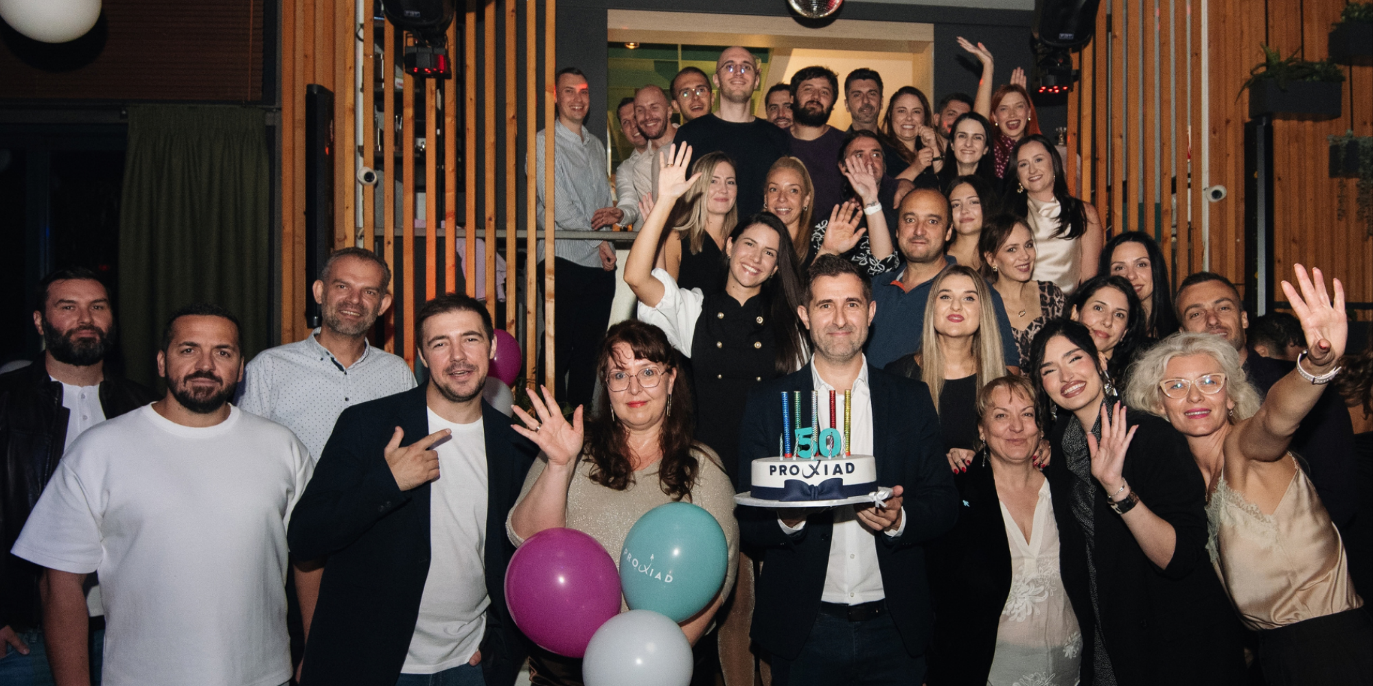 Proxiad SEE одбележува 50 вработени во скопската канцеларија 