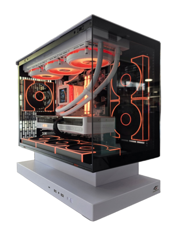 Insomnia Arctic King: B850, 9800X3D, 32GB DDR5-6000, 5080, 2TB, 1250W