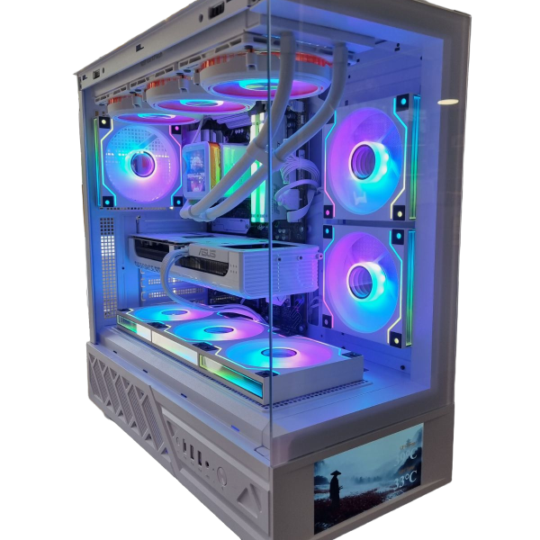 Insomnia Arctic Glacier: B840, Ryzen 7800x3D, 32GB DDR5-6000, 5070, 1TB, 750W