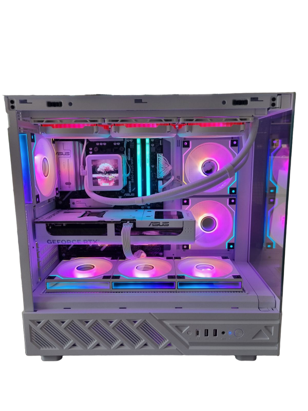 Insomnia Arctic Glacier: B840, Ryzen 7800x3D, 32GB DDR5-6000, 5070, 1TB, 750W - Image 2