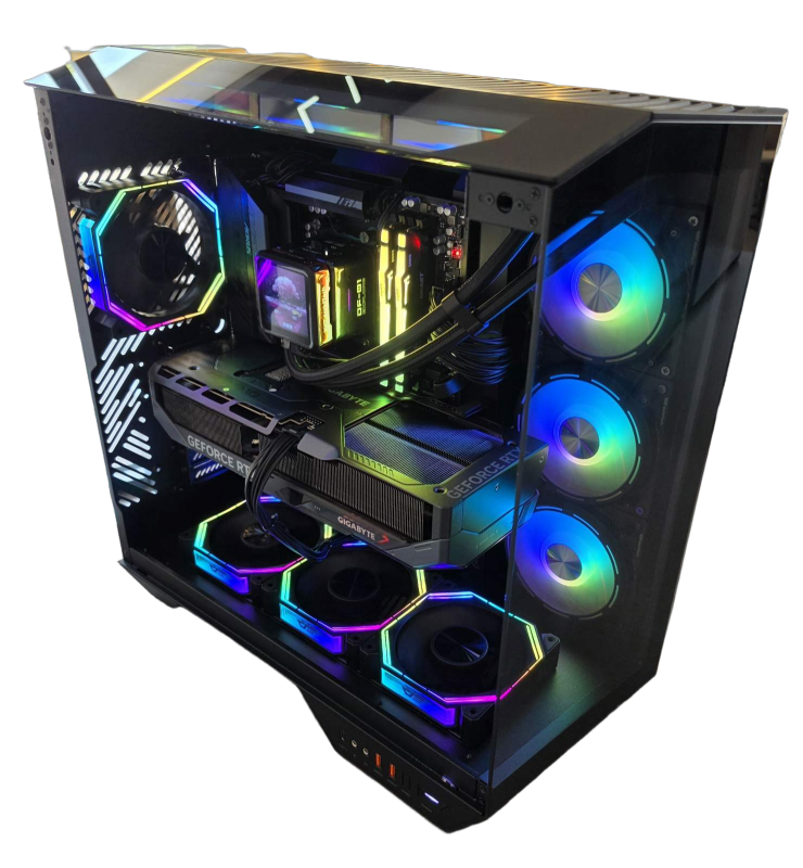 Insomnia Shadow Paladin XT: B850, 9800X3D, 32GB DDR5-6000, 5080, 2TB, 850W - Image 2