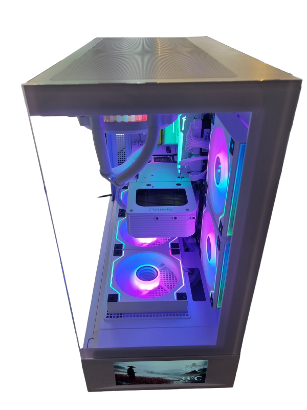 Insomnia Arctic Glacier: B840, Ryzen 7800x3D, 32GB DDR5-6000, 5070, 1TB, 750W - Image 3