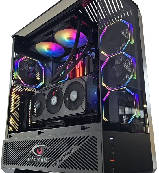 Insomnia Shadow Knight: B650, 7800X3D, 32GB DDR5-6000, 9070XT, 1TB