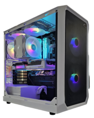 Insomnia Arctic Horizon Lite: B650M, Ryzen 5 7500X3D, 32GB DDR5-6000, RX9060XT, 1TB