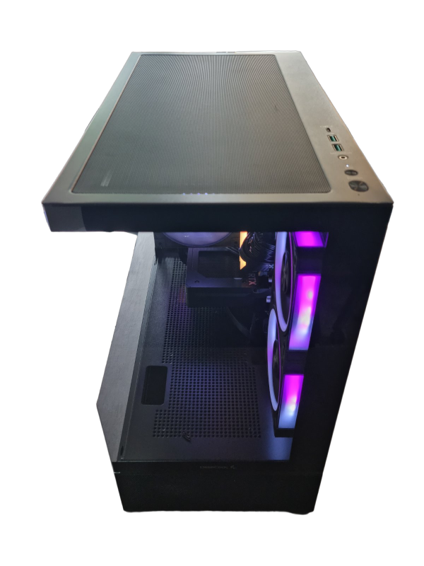 Insomnia Shadow Cube: B550, Ryzen 5700x, 32GB DDR4-3600, 5060, 1TB, 650W - Image 2