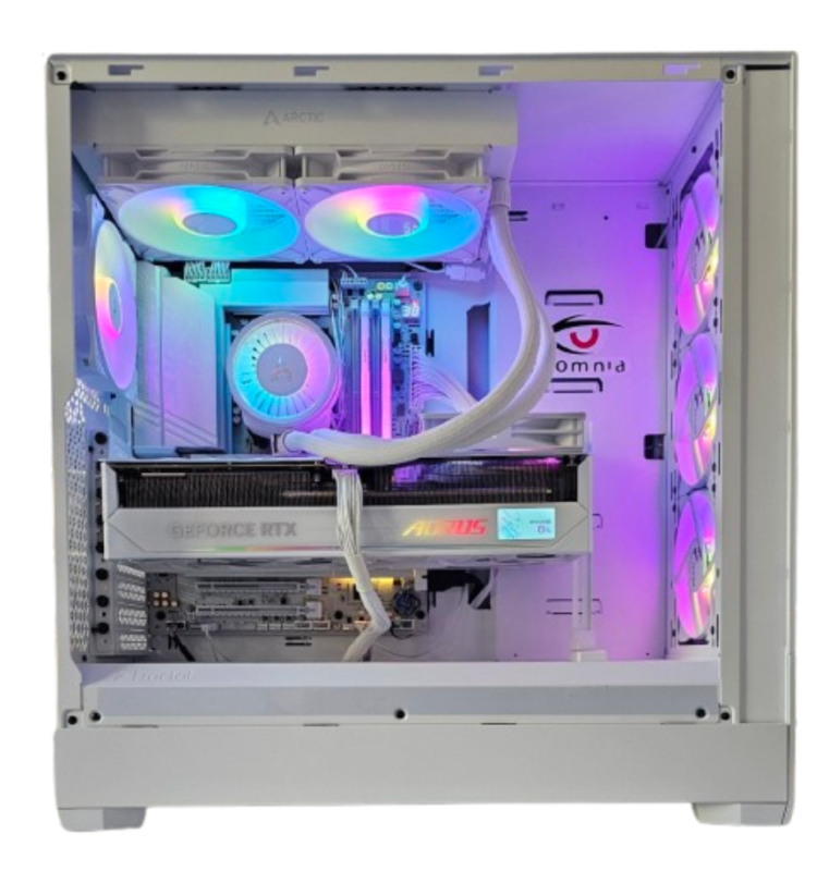 Insomnia Arctic Blizzard 3 XT X870, 9800X3D, 32GB DDR5-6000, 5080, 2TB - Image 3