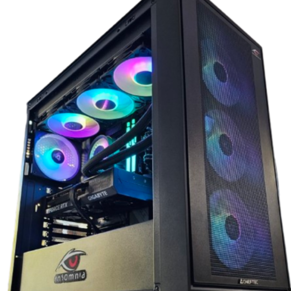 Insomnia Shadow Tornado: B650, 9800X3D, 32GB DDR5-6000, 5070Ti, 1TB