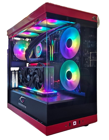 Insomnia Shadow Inferno 2 Lite: B850, Ryzen 7 9800X3D, 32GB DDR5-6000, RTX 5070 TI, 1TB